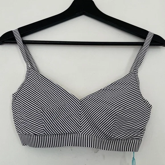 Sea Level Australia Positano Stripe Underwire DD/E Cup Bikini Top Size 4 - Picture 2 of 7